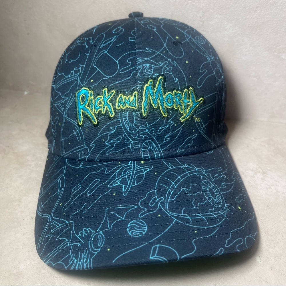 Rick & Morty Hat Cap Snap Back cap Cartoon Network Adult Swim